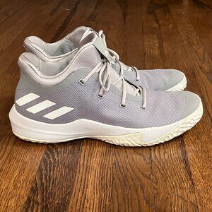 Adidas Rise Up 2 Men's Shoes sz 13 Basketball Performance Sneakers Gray